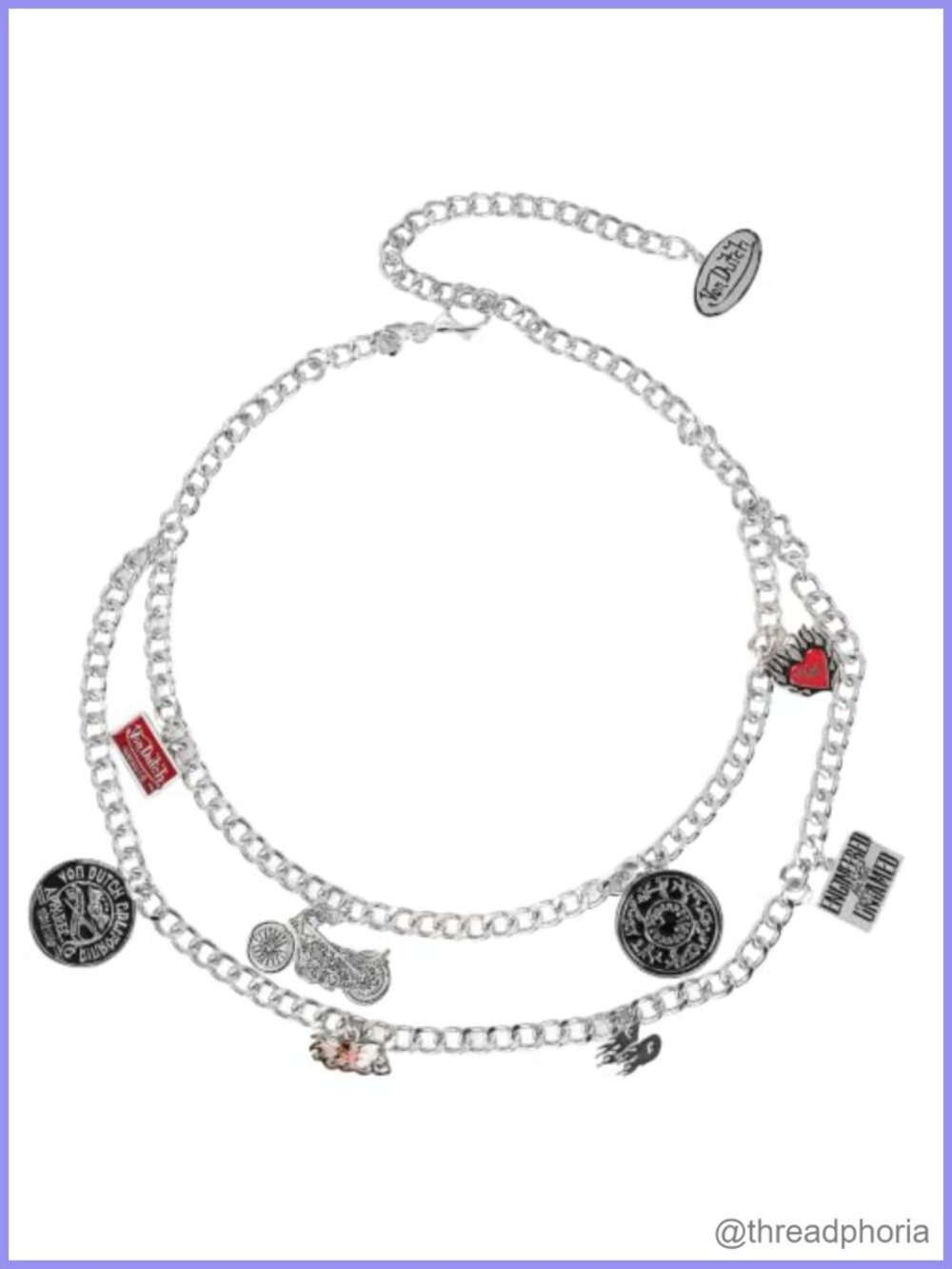 Metal Chain Charm Belt Adjustable Statement Waist Belt